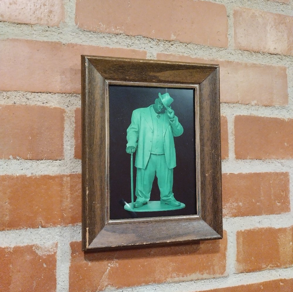 Biggie Retro Hip Hop Plastic Army Man Framed Art Print By Neon Nicho